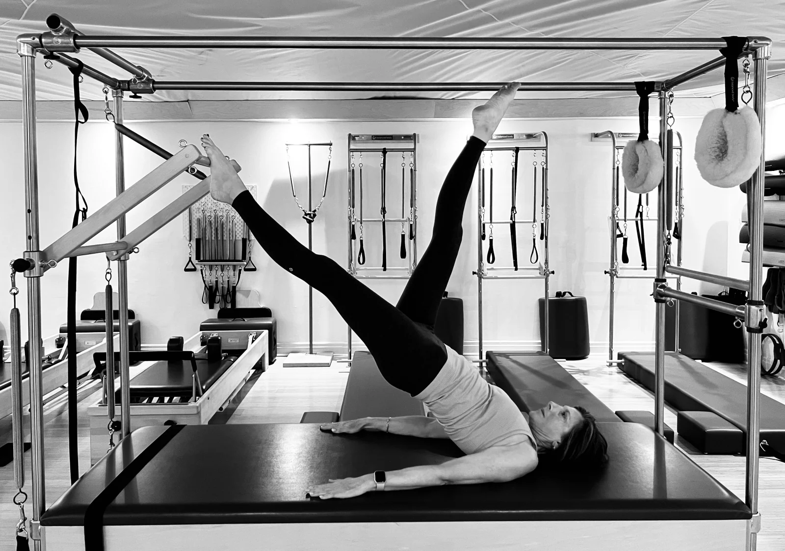 Kim performing a shoulder roll-down on the Cadillac at Heart of Movement